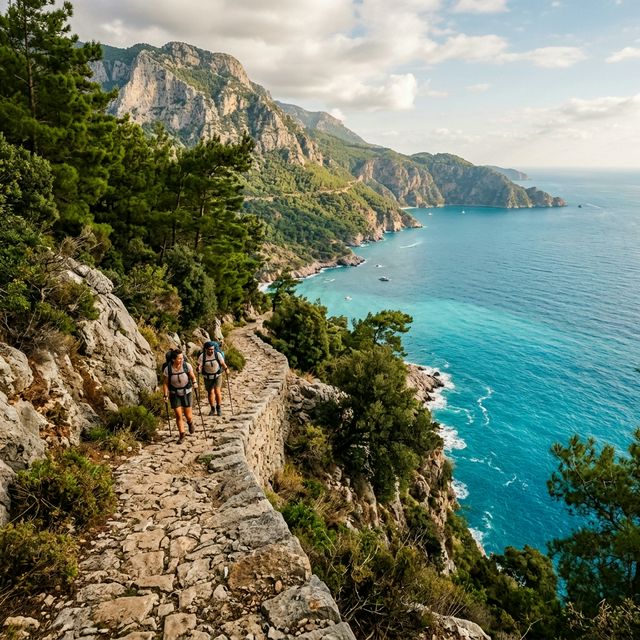 Likya Yolu: Gelidonya Feneri, Adrasan, Olympos, Çıralı, Ulupınar, Boncuk Koyu